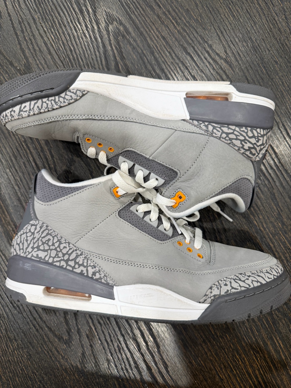 Nike Air Jordan 3 Cool Grey 2021 size 9.5 OG III Retro